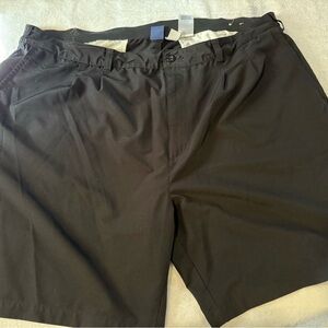 Reebok Men's Black Flat Front Shorts